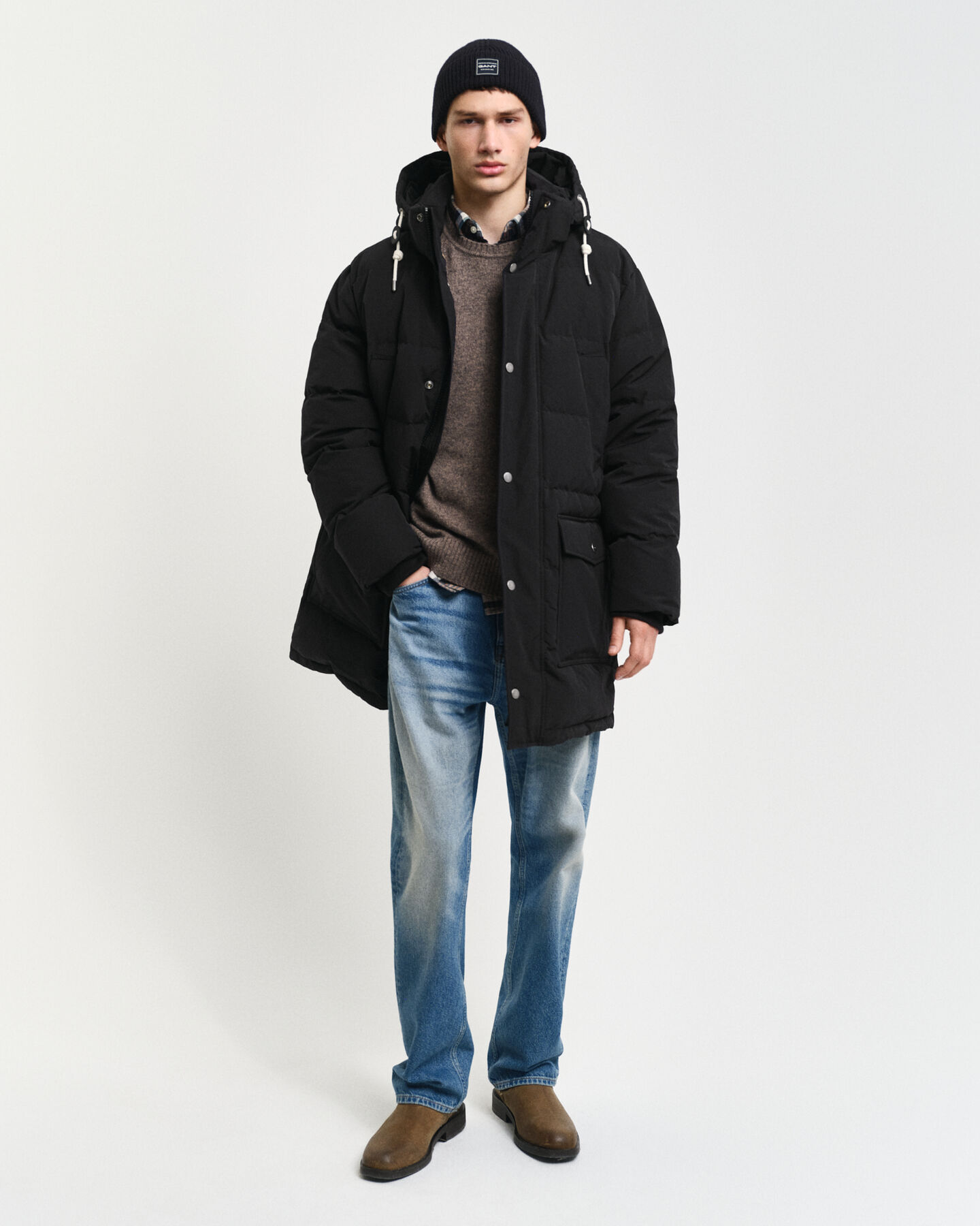 Heavy Down Mid Length Jacket