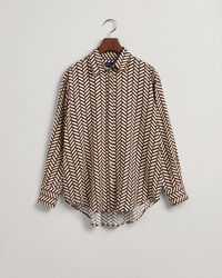 Relaxed Fit Geometric Shirt