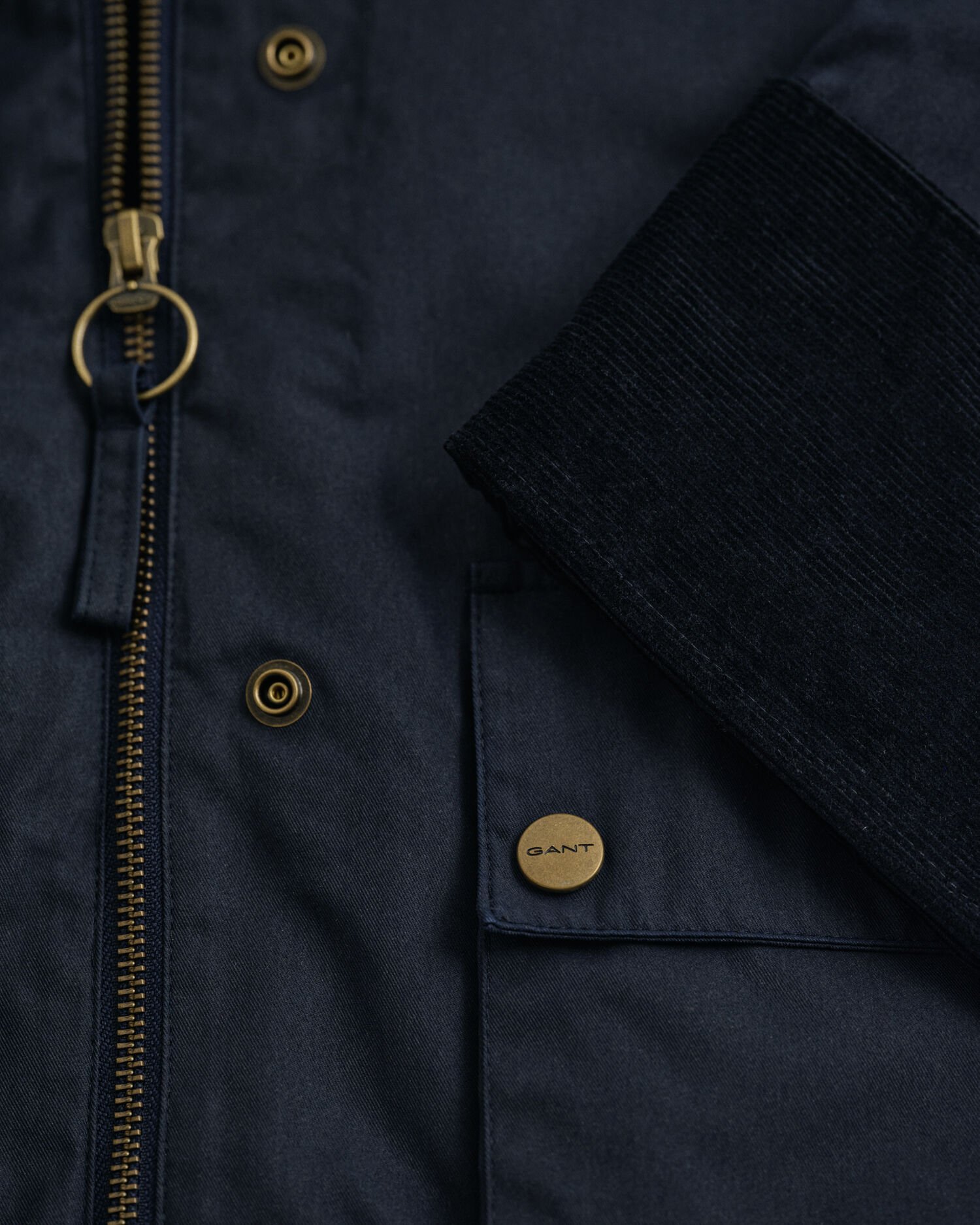 Waxed Cotton Double Decker Jacket