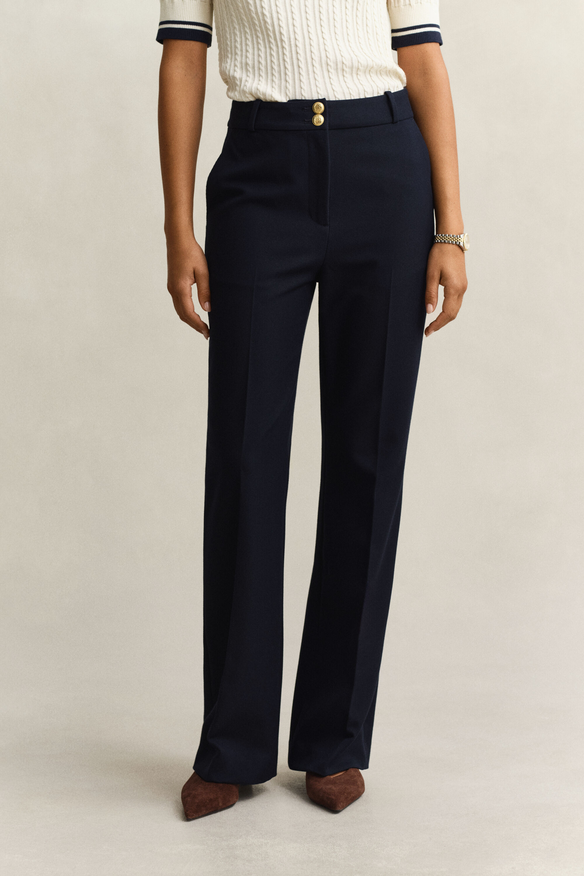 Flared Nautical Pants
