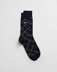 Shield Checked Socks