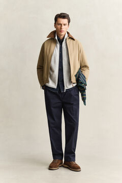 Fleece Vest — WARM GRAY MELANGE 9