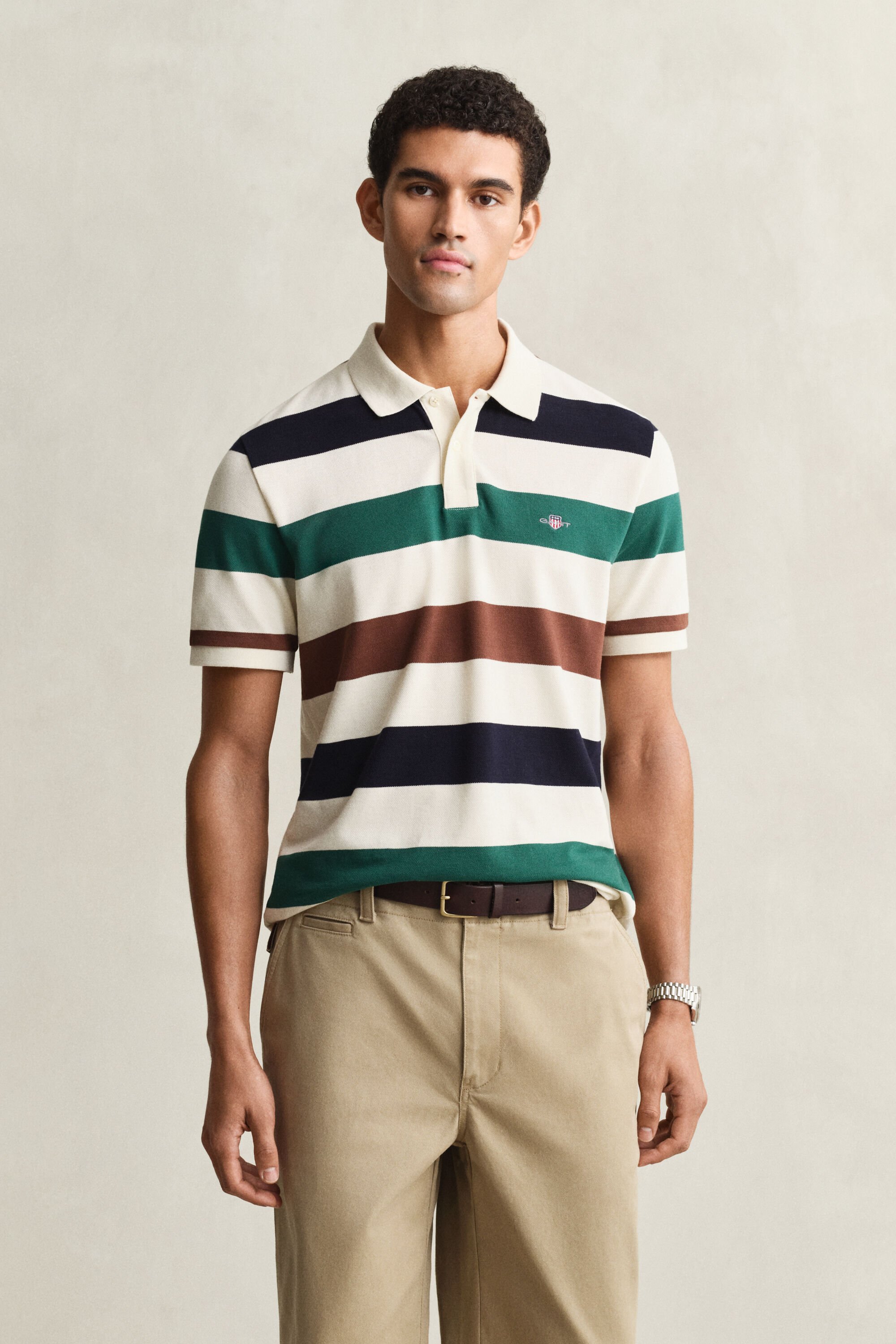 Striped Polo Shirt