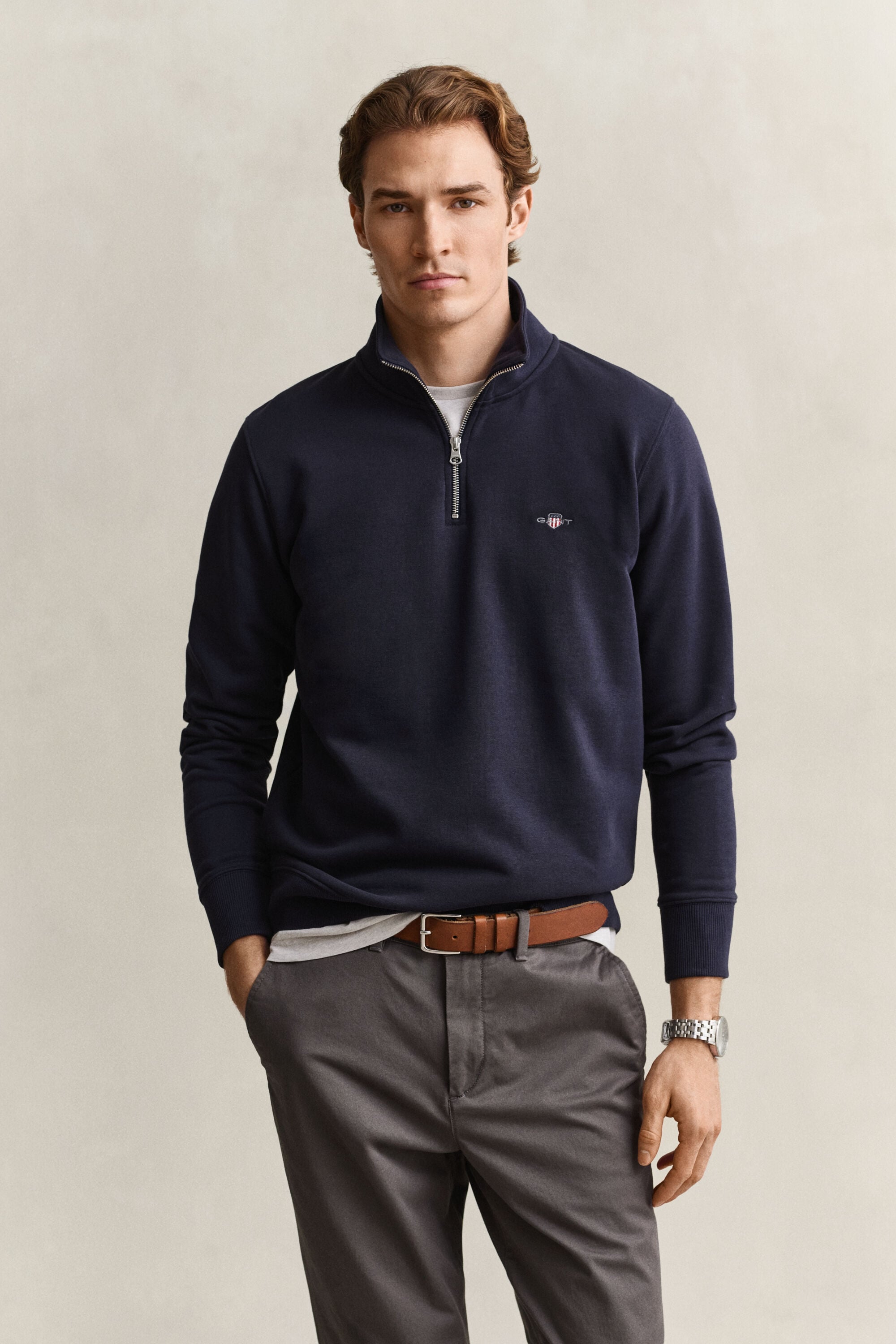 Shield Half-Zip Sweatshirt