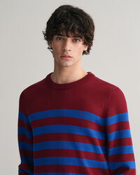 Breton Striped Crew Neck Sweater