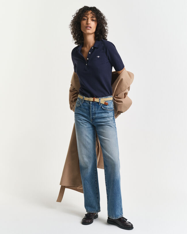 Shield Piqué Polo Shirt