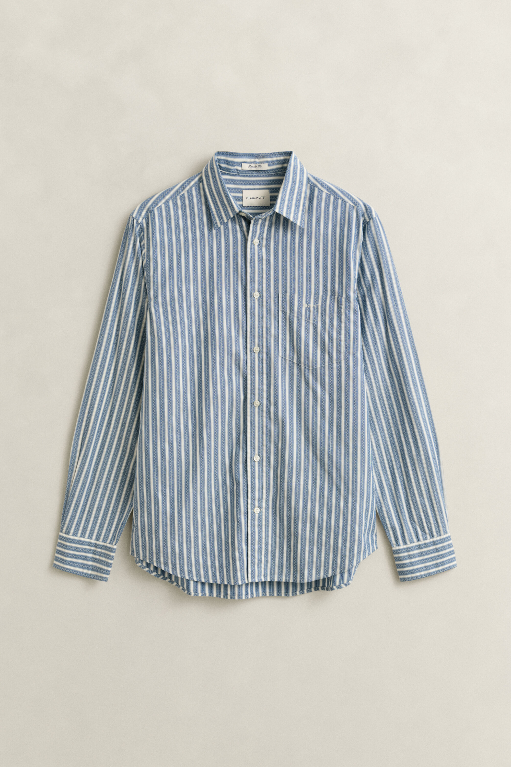 Regular Fit Dobby Striped Shirt