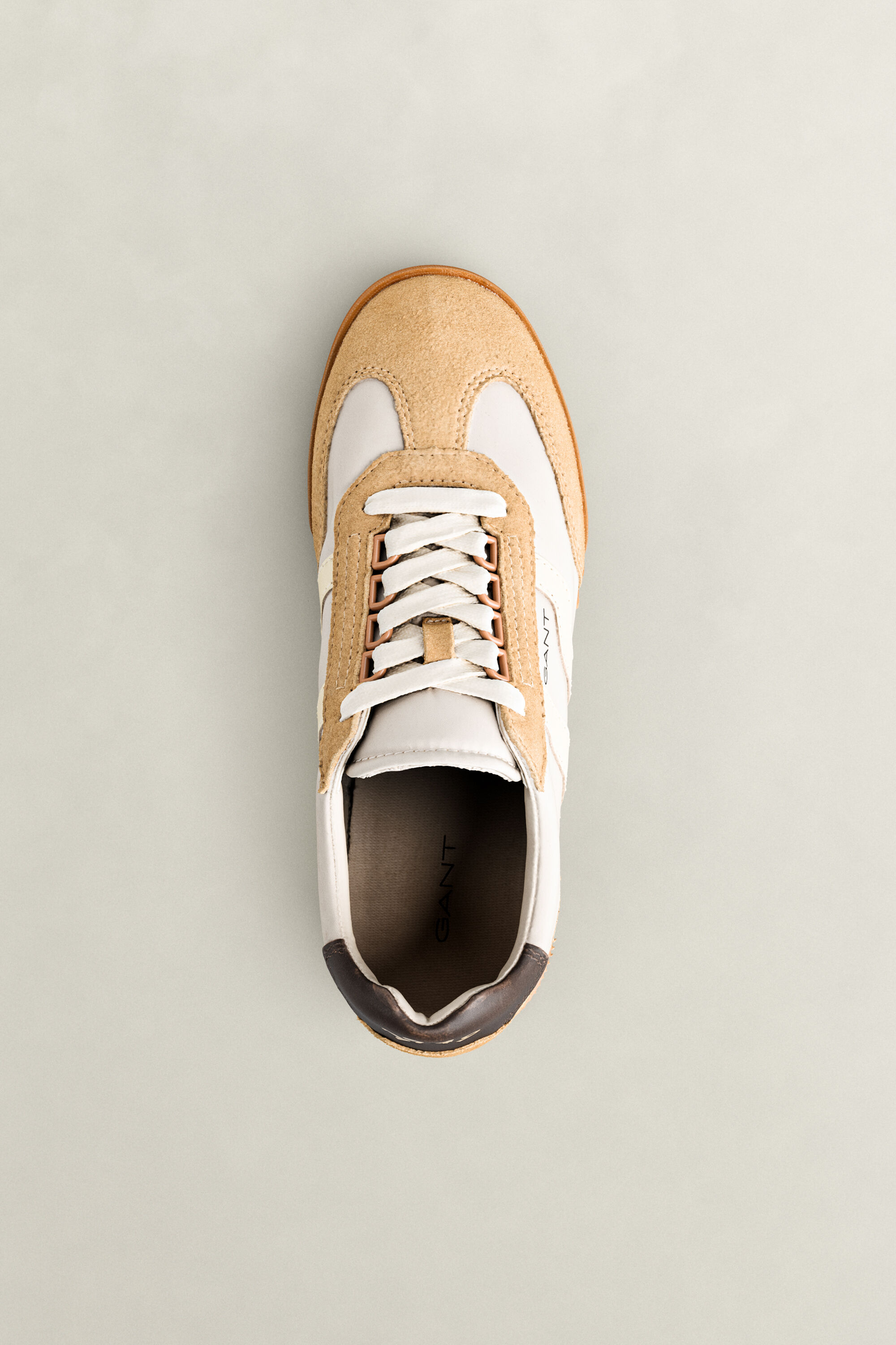 Baylle Suede Sneakers — TAUPE BEIGE
