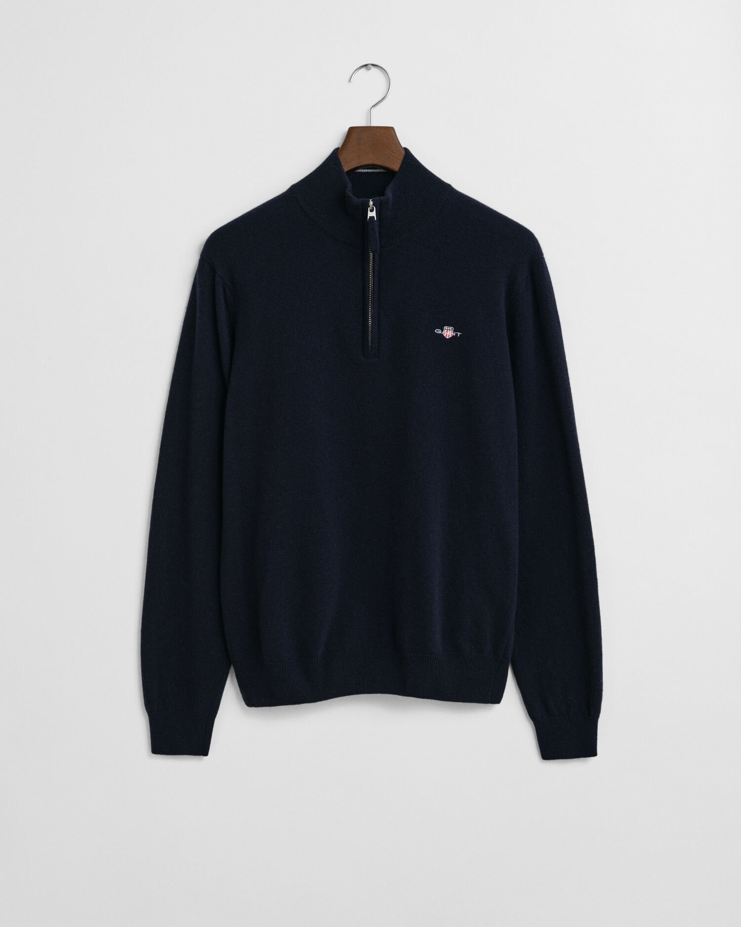 Superfine Lambswool Half-Zip Sweater