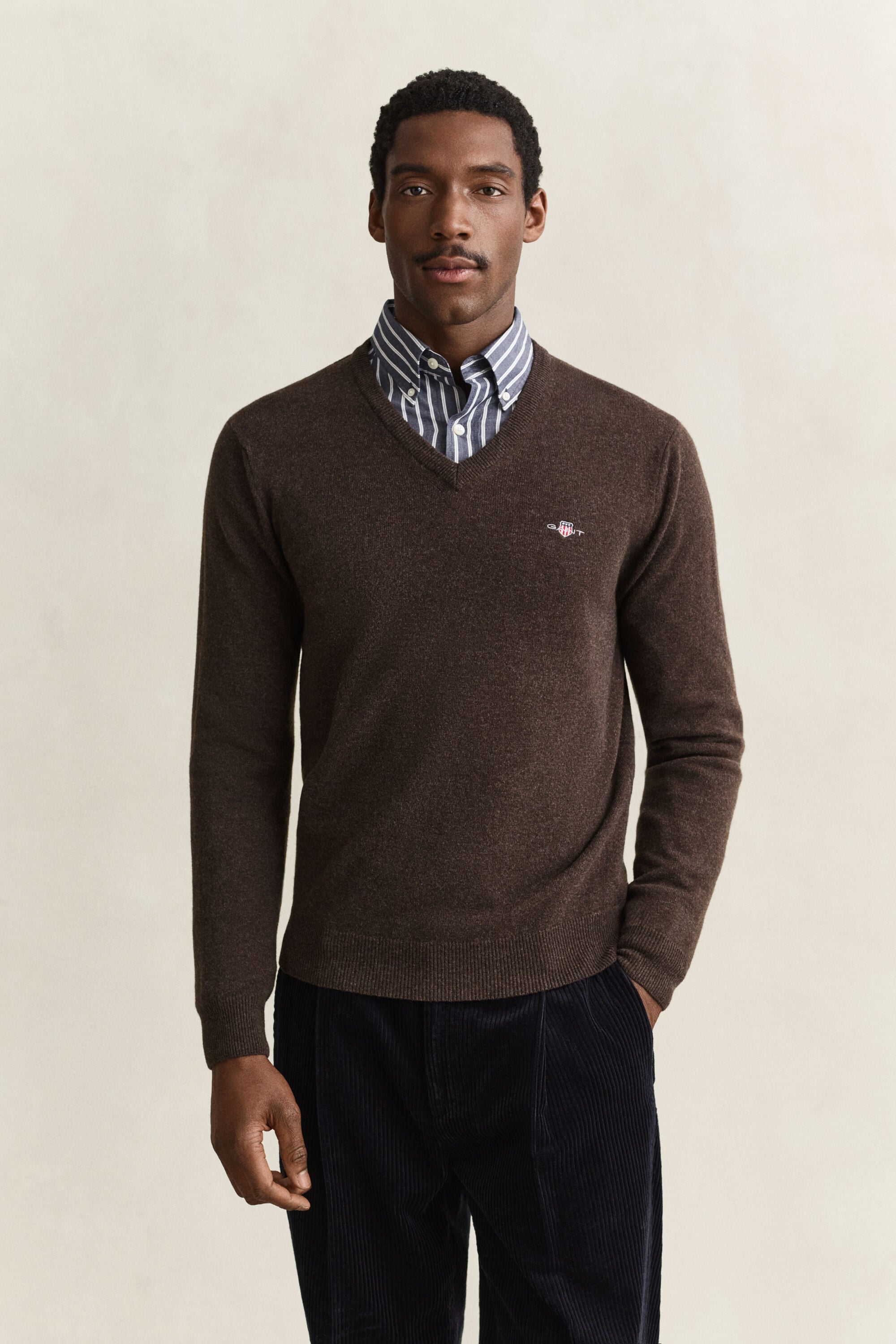 Lambswool V-Neck Sweater