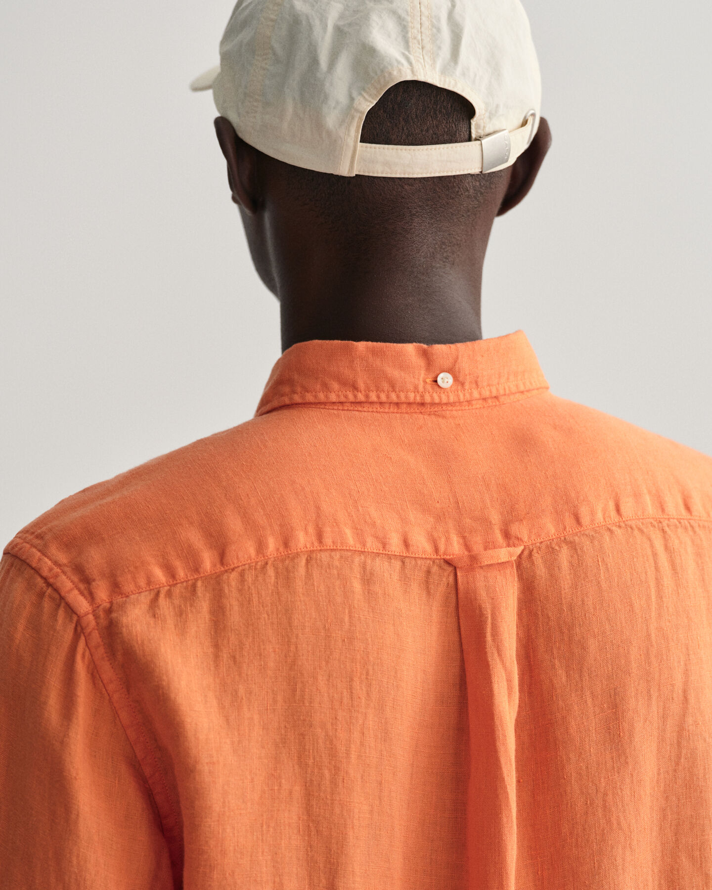 Regular Fit Garment-Dyed Linen Shirt