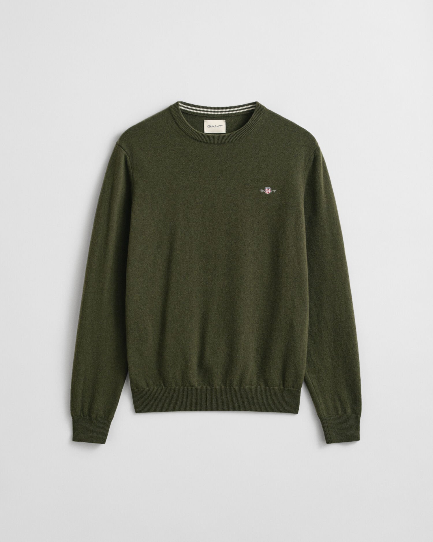 Superfine Lambswool Crew Neck Sweater