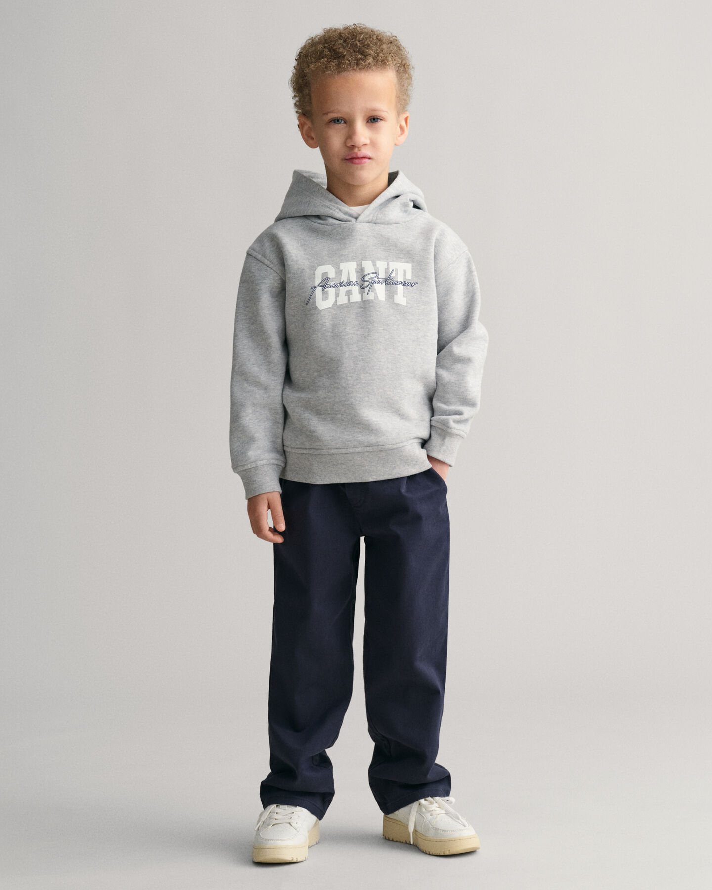 Kids GANT Arch Script Hoodie
