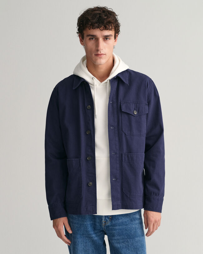Brushed Twill Overshirt