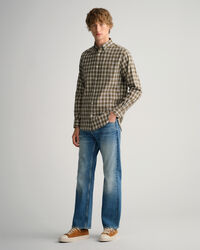 Regular Fit Flannel Check Shirt