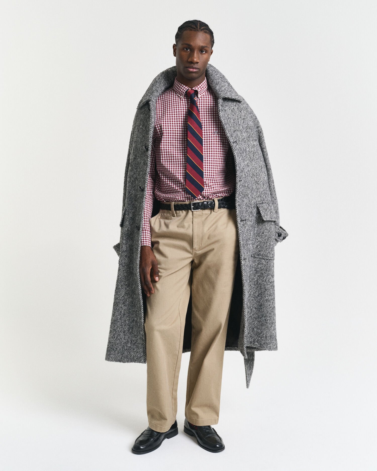 Regular Fit Classic Gingham Poplin Shirt