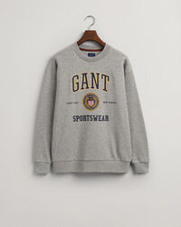 Crest Shield Crew Neck Sweatshirt