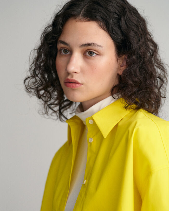 Oversized Fit Wide Cuff Shirt