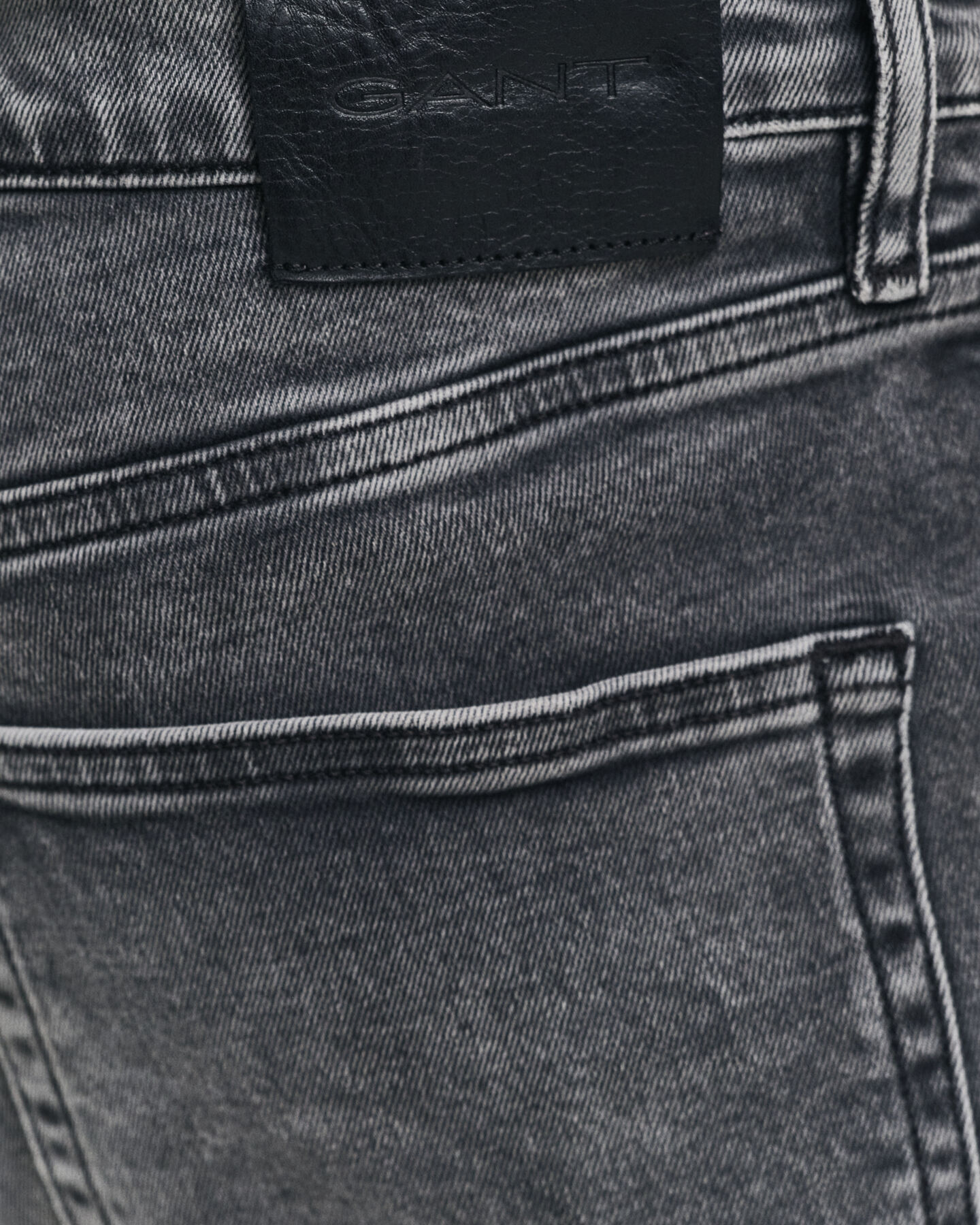 Slim Fit Black Wash Jeans