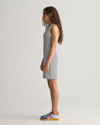 Teen Girls Striped Rib Tank Dress