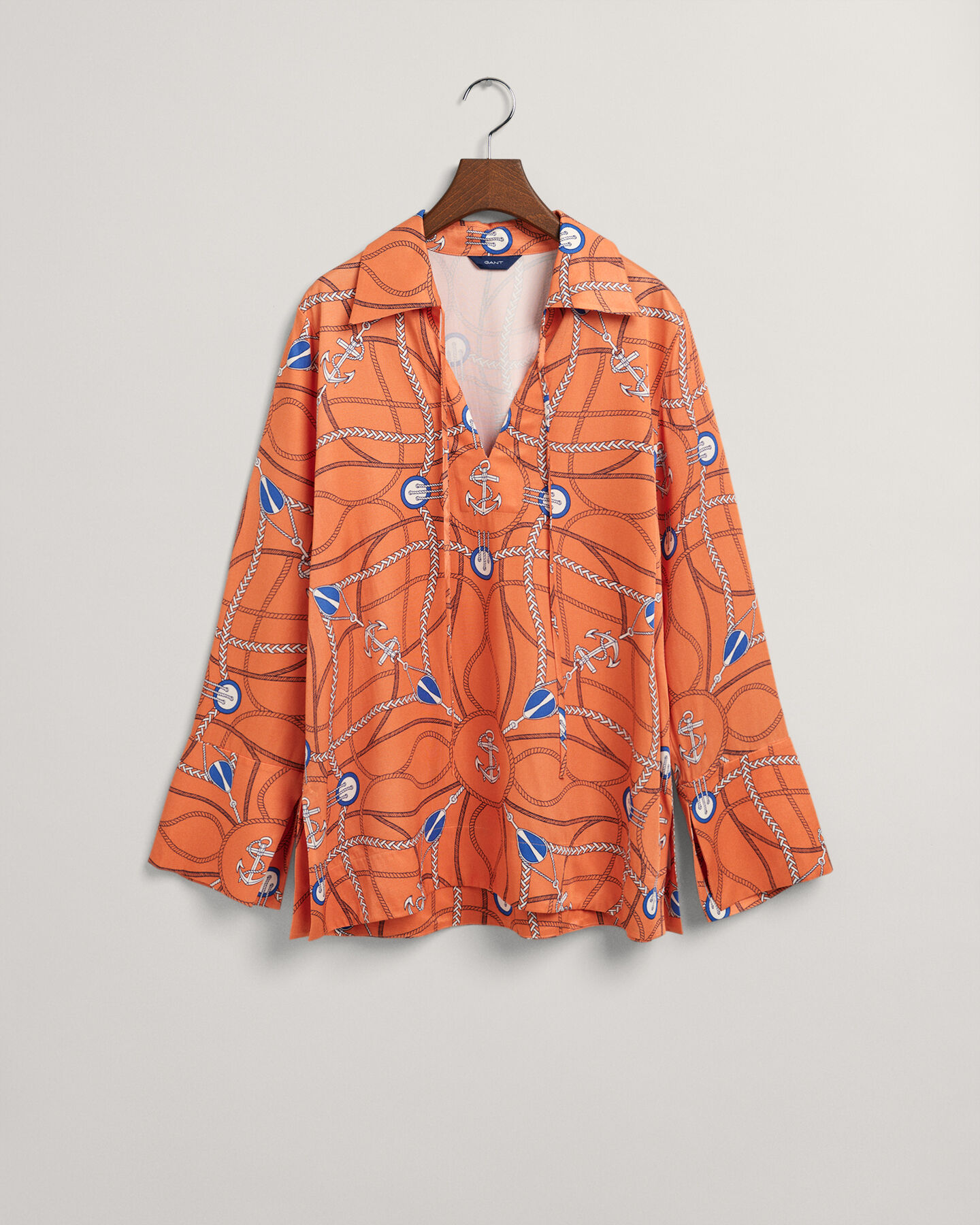 Sailing Print Blouse