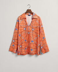 Sailing Print Blouse