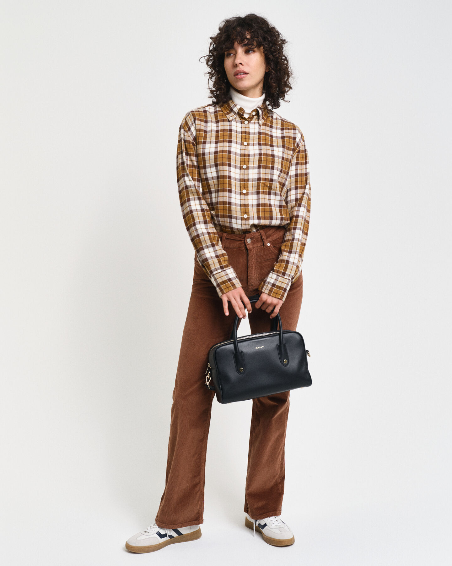 Relaxed Fit Checked Flannel Shirt