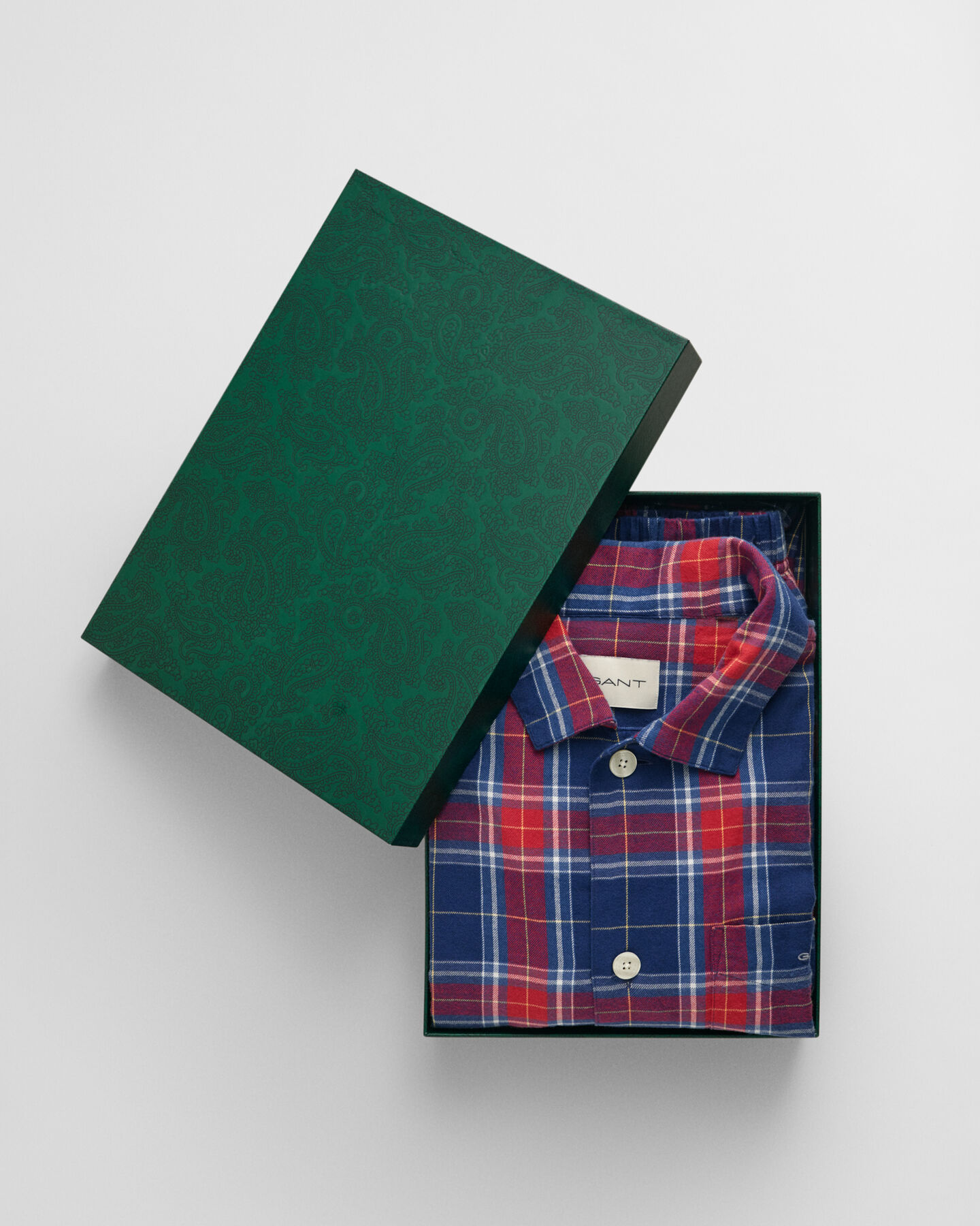 Flannel PJ Set Shirt & Pants Gift Box