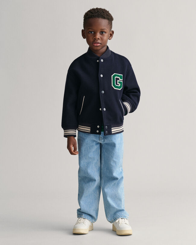 Kids Wool Varsity Jacket