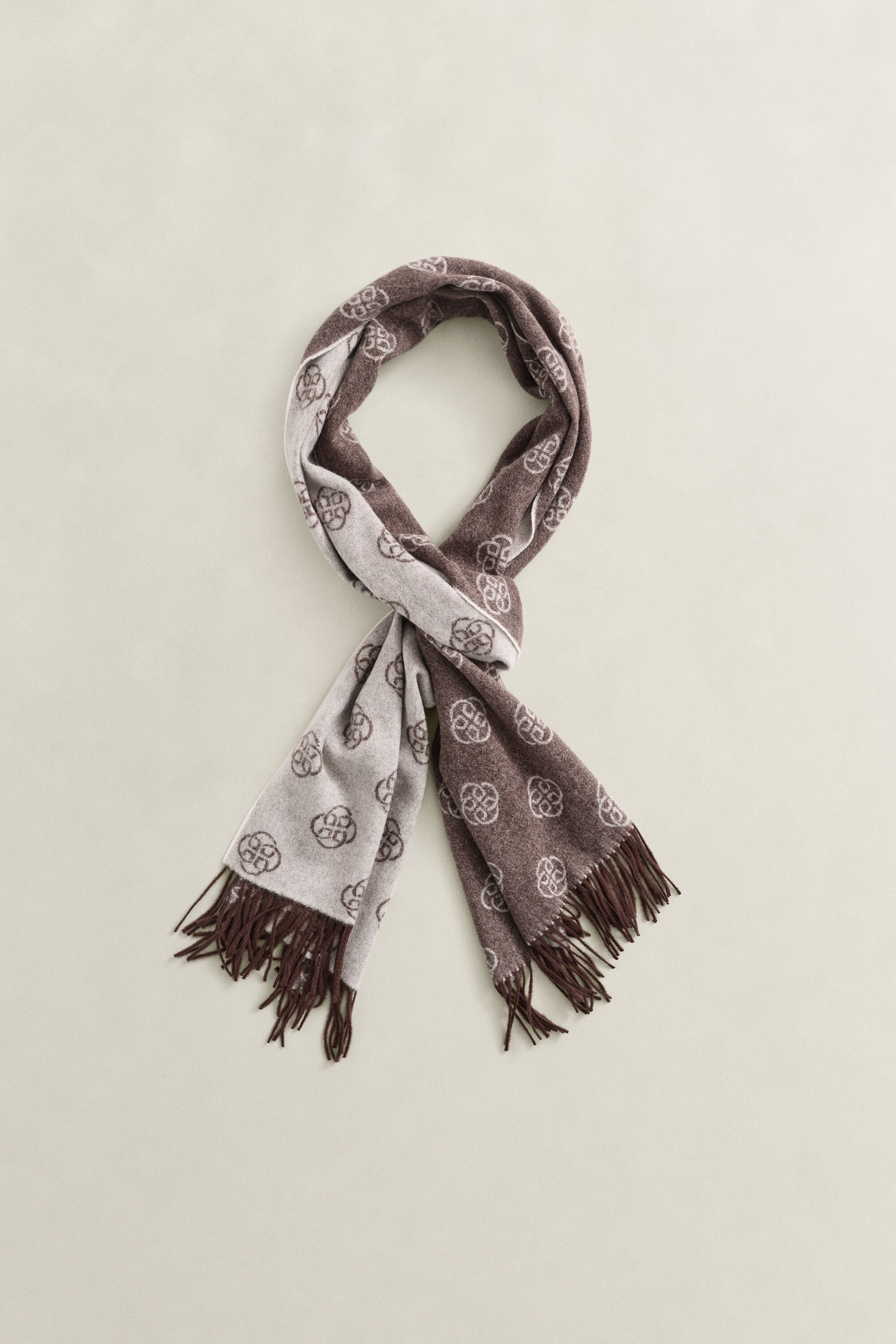 Monogram Wool Scarf