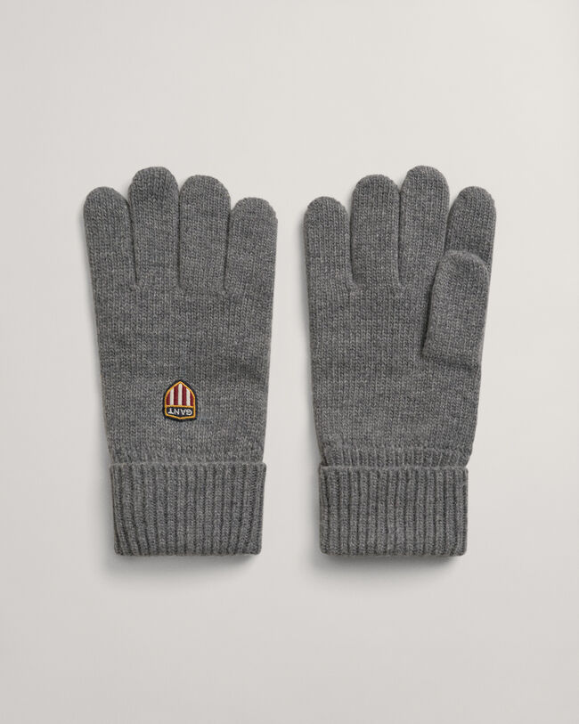 Wool Badge Gloves