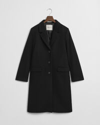 Classic Tailored Wool Blend Coat