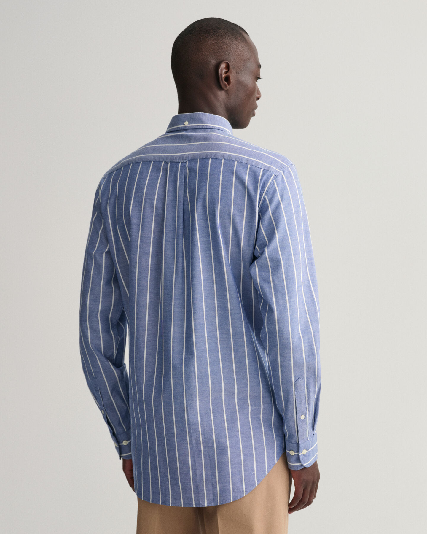 Regular Fit Striped Oxford Shirt