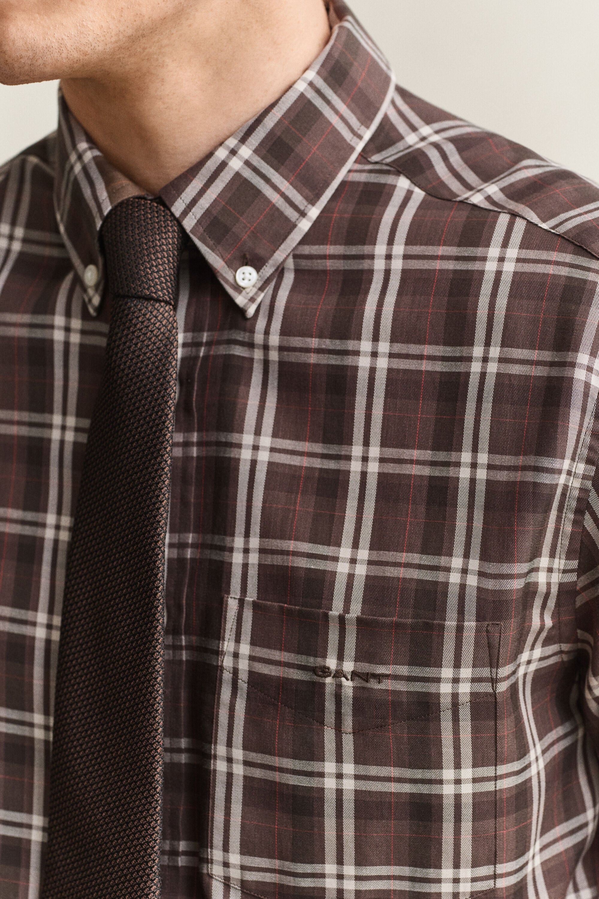 Checked Twill Shirt