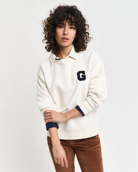 G Badge Crew Neck Sweatshirt
