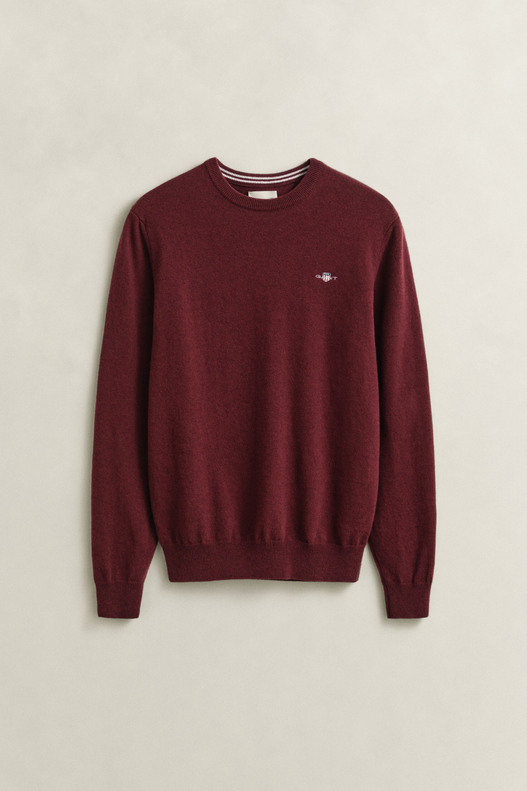 Superfine Lambswool Crew Neck Sweater