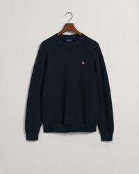 Light Texture Crew Neck Sweater