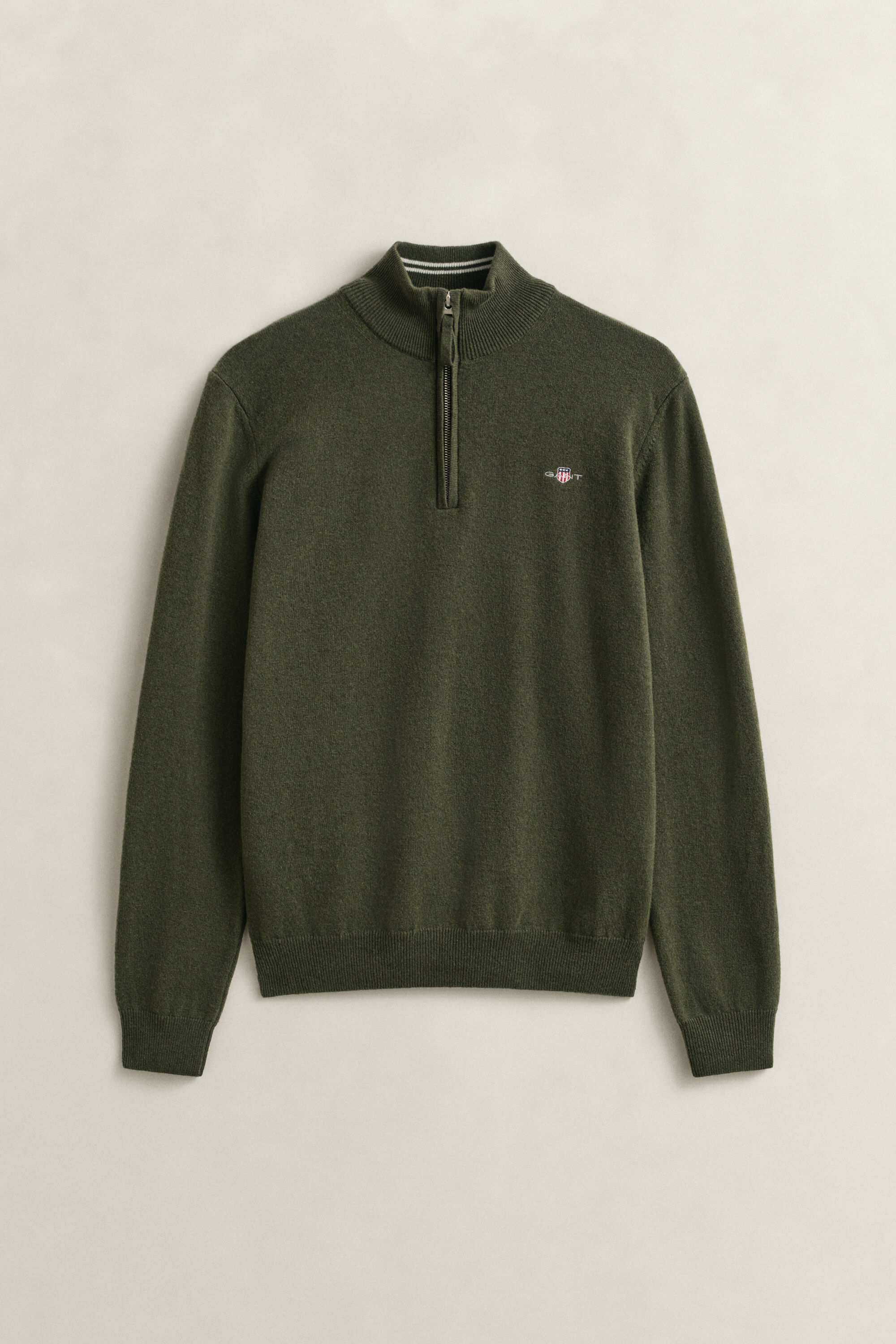 Superfine Lambswool Half-Zip Sweater