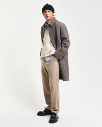 Slim Fit Herringbone Suit Pants