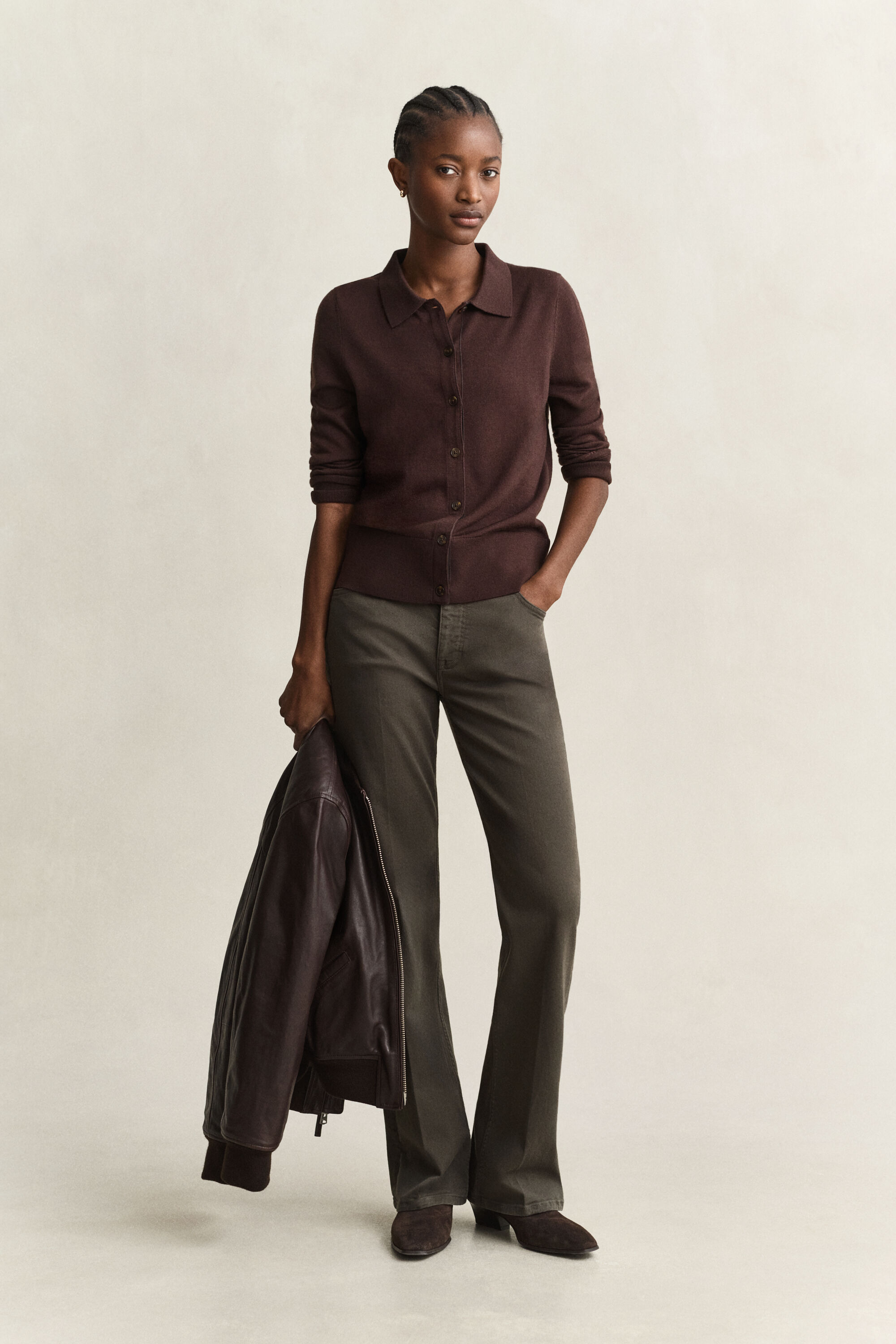 Extra Fine Merino Wool Cardigan