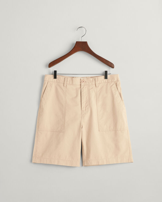Regular Fit Cotton Linen Shorts