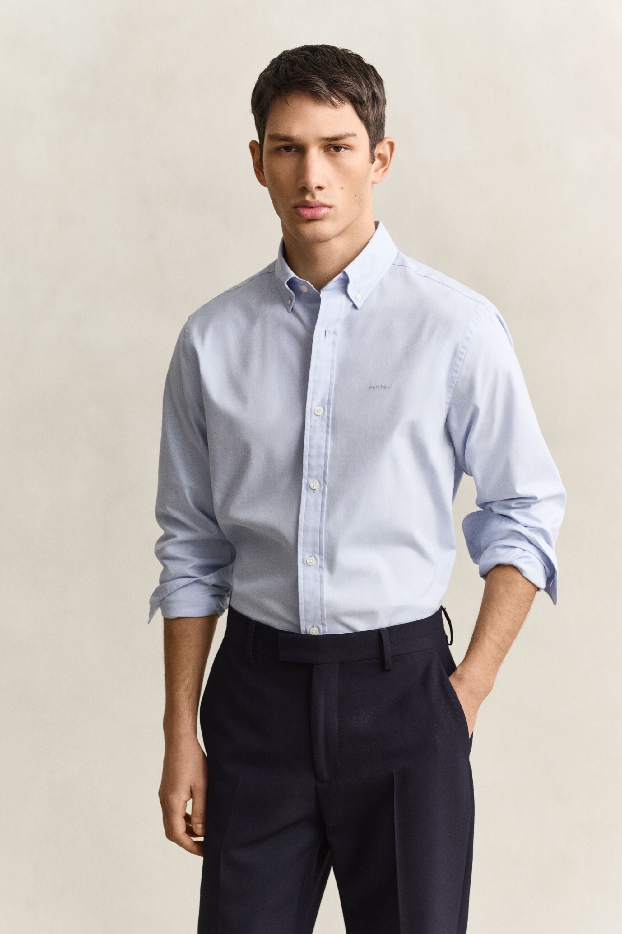 Regular Fit Pinpoint Oxford Shirt