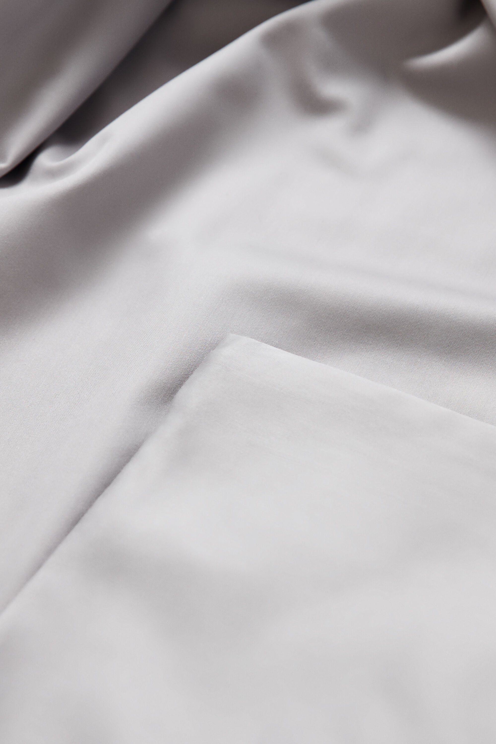 Sateen Double Duvet — MOON GREY