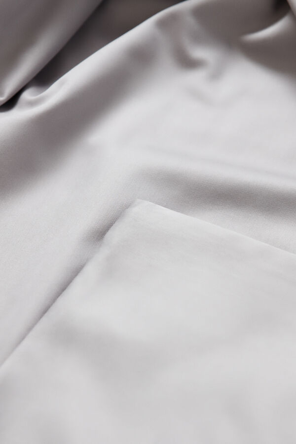 Sateen Double Duvet — MOON GREY