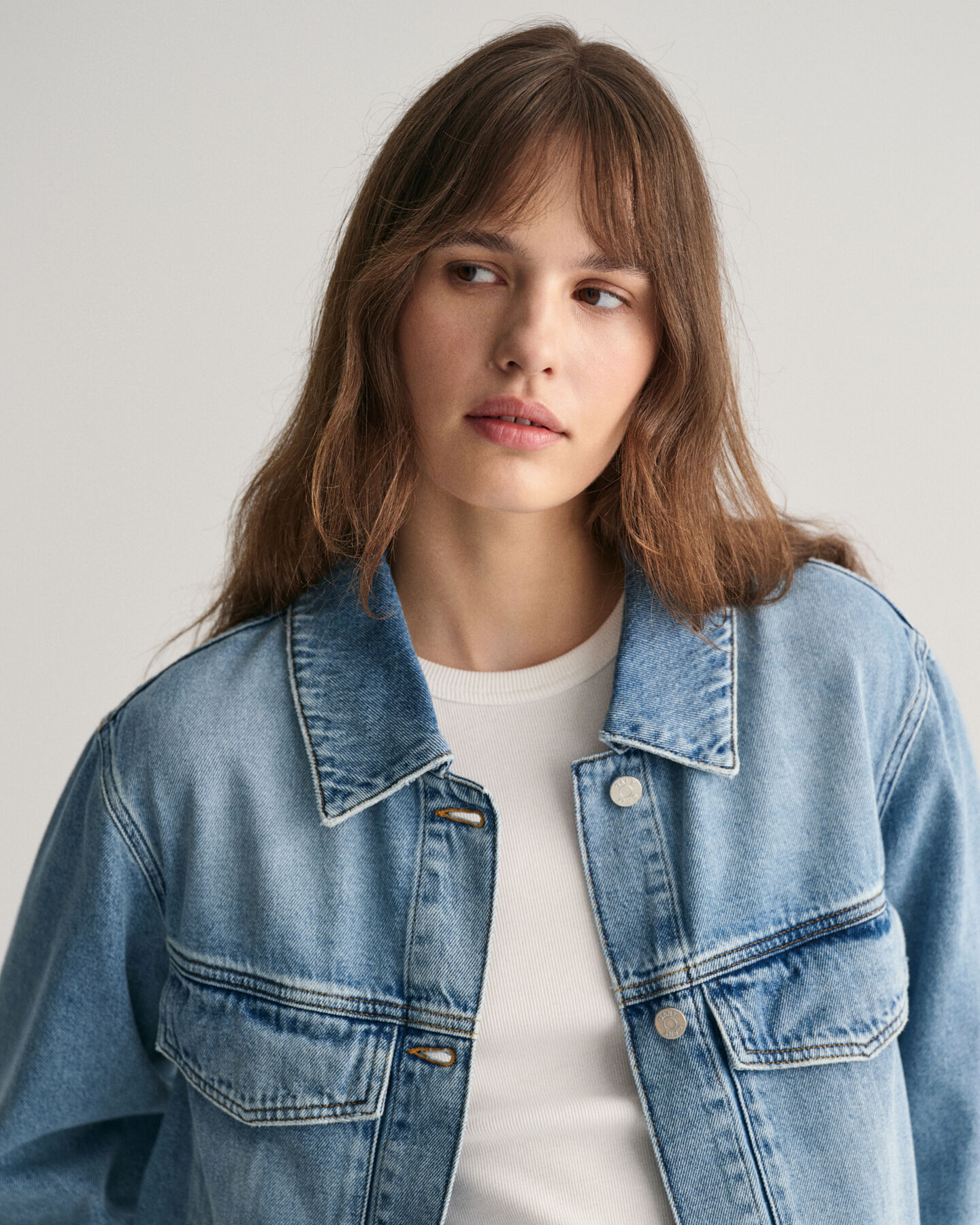 Cropped Denim Jacket