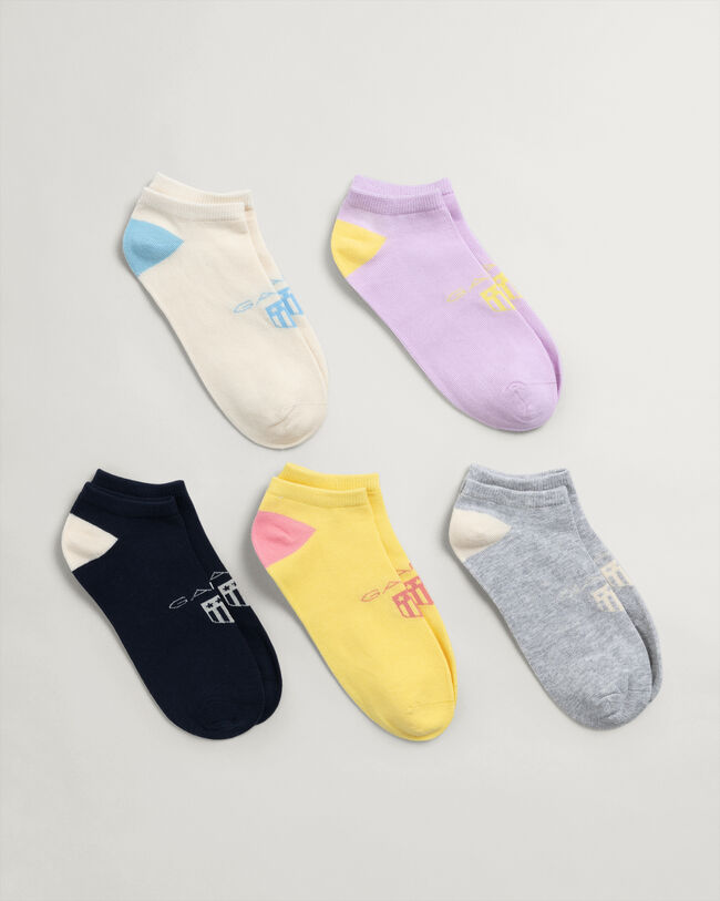 Teen Girls 3-Pack Shield Sneaker Socks