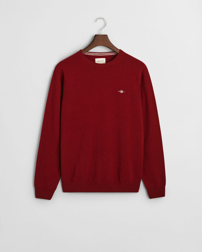 Superfine Lambswool Crew Neck Sweater