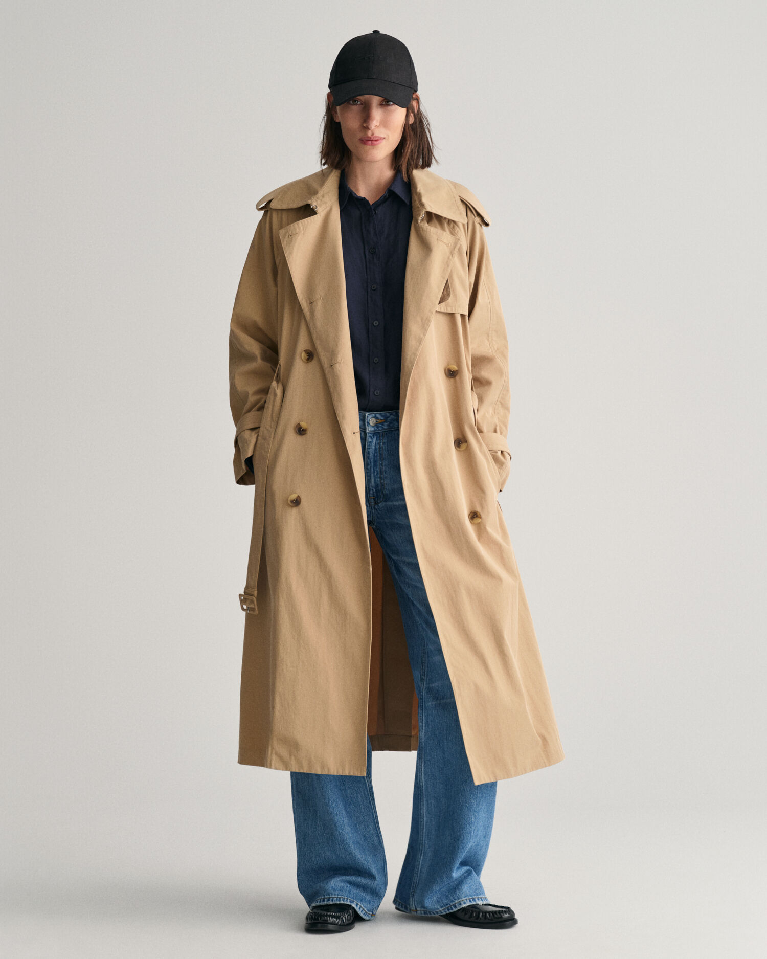 Havel studio SHANTUNG TRENCH COAT Havel studio SHANTUNG TRENCH COAT