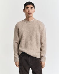 Scottish Wool Crew Neck Sweater