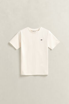 Kids Shield T-Shirt — CREAM 2
